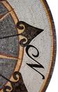 Sun and Spade Mosaic close-up