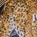 Round Jaguar Mosaic close-up