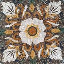 Квадрат Мозаика Орнамент крупным планом