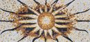 Sunburst Rug Mosaic close-up