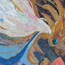 Scorpio Scorpion Mosaic close-up