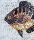 Chromis Fisch Mosaik Zoom