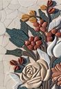 Мозаика Ваза крупным планом