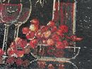 Handcrafted Wine and Fruit Mosaic Kitchen Backsplash крупным планом