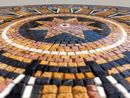Напольная Мозаика Орнамент, 120 см крупным планом