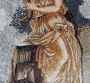 Mosaik Göttin Ceres Zoom