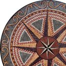 Ornate Star Medallion Mosaic close-up
