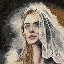 Cancer Portrait Mosaic close-up