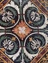 Mosaik Floral Teppich, 120 cm Zoom