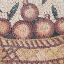 Фрукты, фартук из мозаики крупным планом