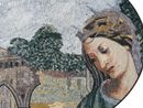 Королева, мозаика крупным планом