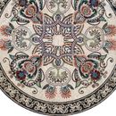 Мраморная мозаика с цветами, 220 см крупным планом