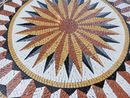 Mosaik Sternen-Muster, 130 cm Zoom