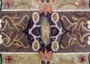 Eclectic Tapestry-Inspired Rug Mosaic close-up