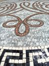 Mosaik Symbol Grau, 130 cm Zoom