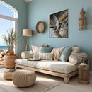 Mother Bird Feeding Baby Birds Mosaic in your home