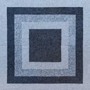 Quadratisches Muster Teppich Mosaik, 100 cm Zoom