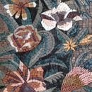 Large Flowers Display Mosaic, 60"x24" close-up