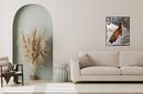 Fox in Snow Mosaic in your home