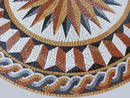 Mosaik Sternen-Muster, 130 cm Zoom