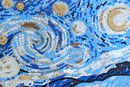 Mosaik Van Gogh Sternennacht Zoom