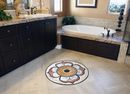 Daisy Mosaic Medallion, 24" in your home