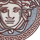 Mosaik Medusa Purpurrot, 110 cm Zoom