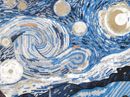 The Starry Night Reproduction Mosaic, 63"x48" close-up