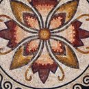 Огненный цветок, мозаика крупным планом