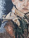Porträt eines Kindes Mosaik Zoom