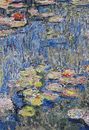 Monet's Water Lilies Mosaic close-up