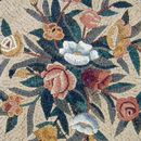 Round Mixed Flower Bouquet Mosaic close-up