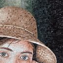Portrait of a Young Woman close-up