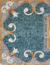 Emerald Rug Mosaic close-up
