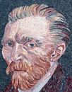 Mosaik Van Gogh Selbstportrait Zoom