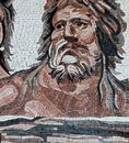 Tethys and Oceanus Mosaic close-up