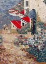 Мозаика Побережье, 95x135 см крупным планом