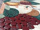 Fruit Bowl Still-Life Mosaic, 32"x24" close-up