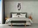 Horse Sketch Mosaic, 24"x48" in your home