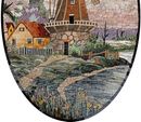 Mosaik Windmühle Oval Zoom