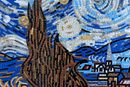 Mosaik Van Gogh Sternennacht Zoom