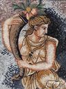 Mosaik Göttin Ceres Zoom