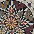 Geschichtetes geometrisches Muster Mosaik Zoom