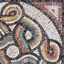 Gestreiftes Schleifenmuster Mosaik, 60 cm Zoom