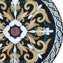 Ornate Gold Mosaic, 52" close-up