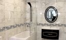 Vine Swirl Border Mosaic in your home