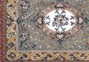 Tapestry-Inspired Rug Mosaic close-up