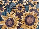 Sunflower Field Mosaic close-up