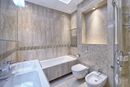 Gray Swirl Border Mosaic in your home
