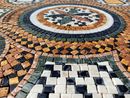 Abstract Checkered Mosaic close-up